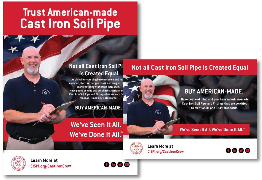 Cast Iron Crew Ads (Buy American)