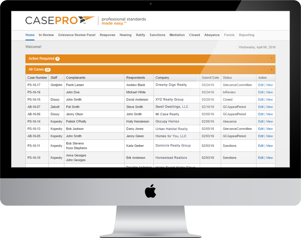 Case Pro™ – Professional Standards Made Easy.™